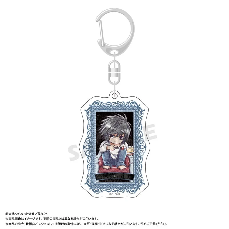 DEATH NOTE Picopale trading Acrylic Keychain Blind Bag 4x6cm - 1 Unidade Aleatória